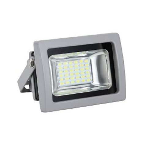 Прожектор светодиодный JazzWay PFL-10W/GREEN/GR 10Вт Зеленый IP65 картинка 